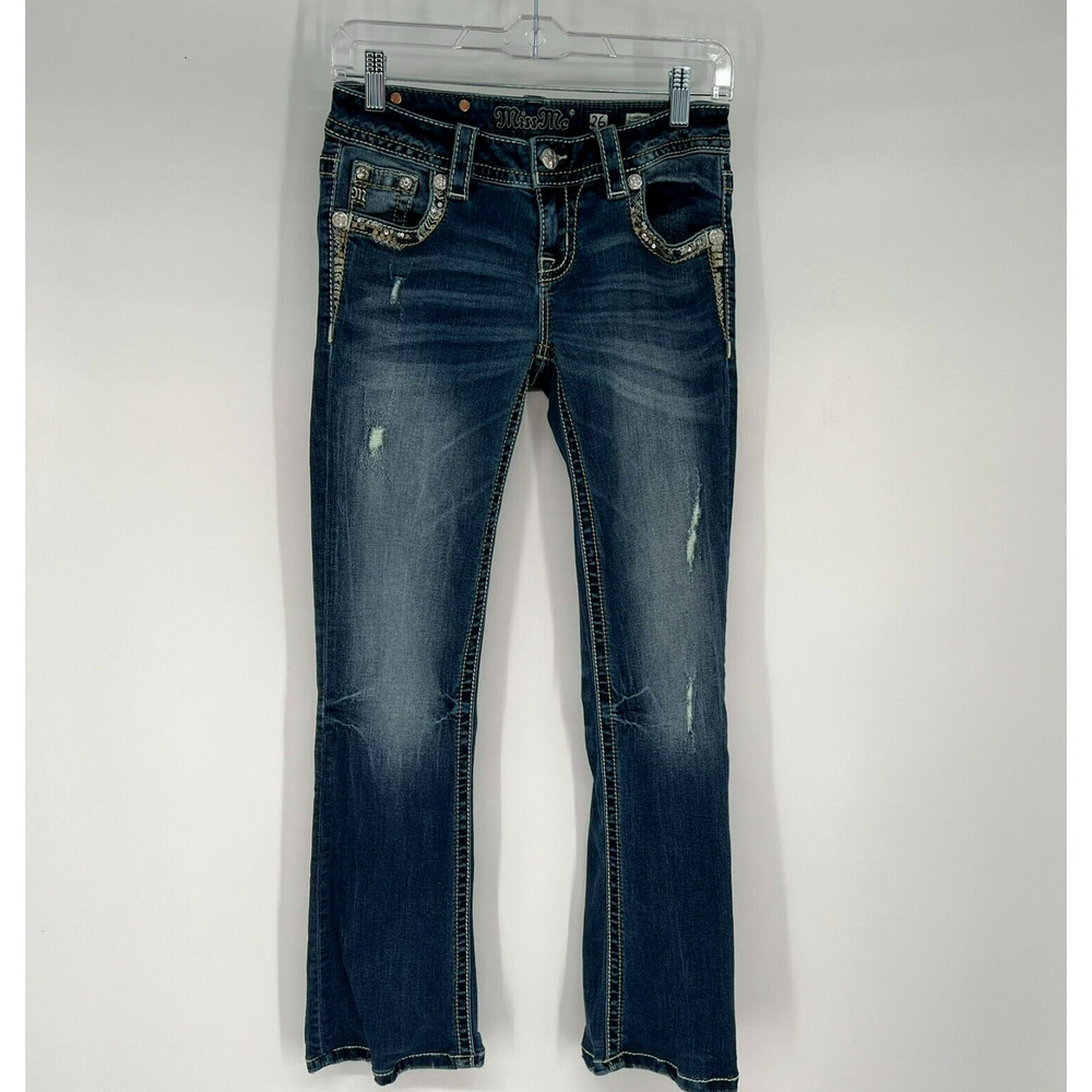 Miss Me Women's Blue Boot Cut Jeans